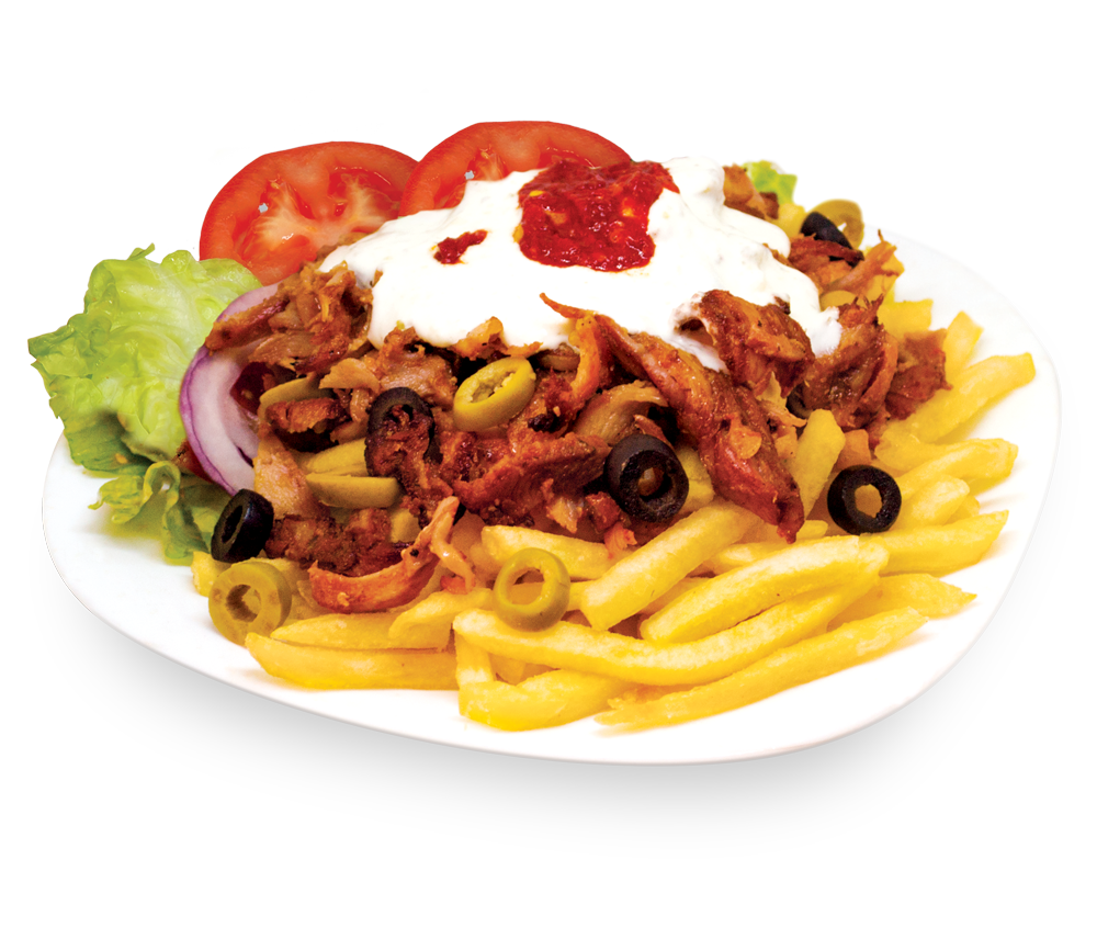 KEBAB with french fries